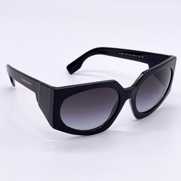 Burberry Black Be 4306 30018g Oval Sunglasses main image 12